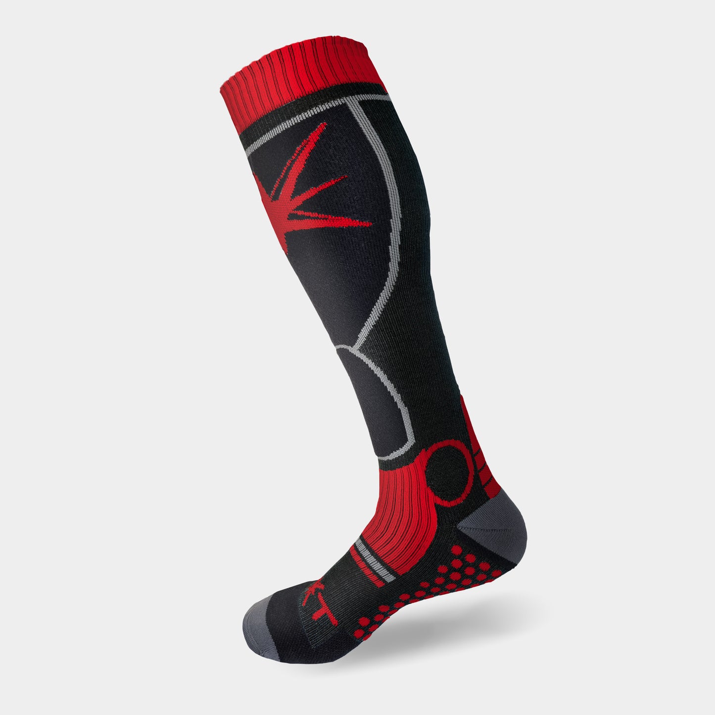Calza lunga Silver Red Zone